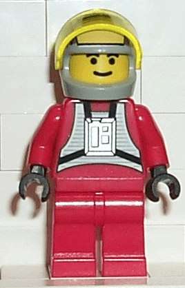 LEGO Rebel Pilot B-wing (Yellow Head) (sw0032) Star Wars Minifigure