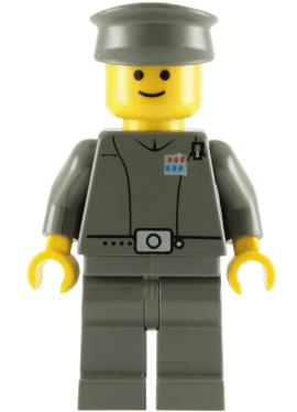 LEGO Imperial Officer (Captain / Commandant / Commander) (sw0046) Star Wars Minifigure
