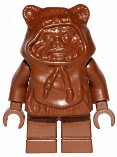 LEGO Ewok Brown Hood (Wicket) (sw0050) Star Wars Minifigure