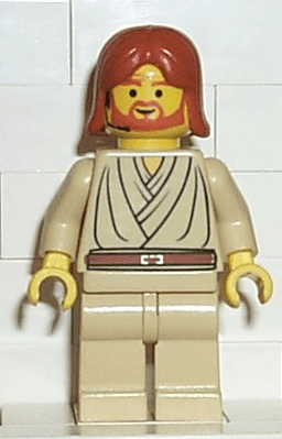 Obi-Wan Kenobi (Young with Dark Orange Hair and Headset)