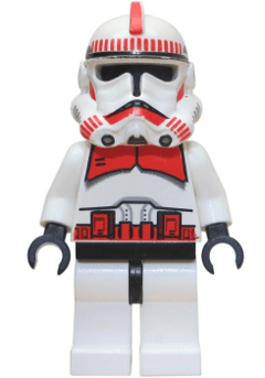 LEGO Clone Shock Trooper Coruscant Guard (Phase 2) (sw0091) Star Wars Minifigure