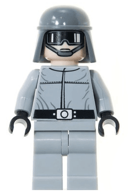 LEGO Imperial AT-ST Pilot / Driver (Plain Helmet) (sw0093) Star Wars Minifigure
