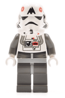 AT-AT Driver - Red Imperial Logo, Yellow Head