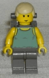 LEGO Luke Skywalker (Dagobah Sand Green Tank Top) (sw0106) Star Wars Minifigure