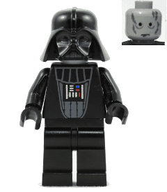 LEGO Darth Vader (Episode 3 without Cape) (sw0138) Star Wars Minifigure