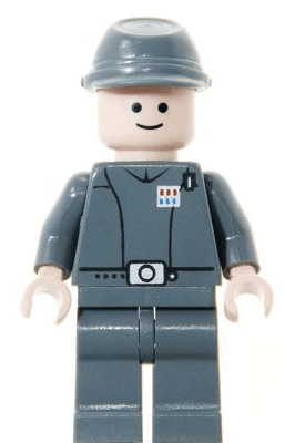 LEGO Imperial Officer (Captain / Commandant / Commander) (sw0154) Star Wars Minifigure
