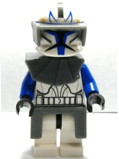 LEGO Clone Trooper Captain Rex 501st Legion (Phase 1) (sw0194) Star Wars Minifigure