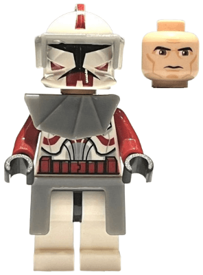 LEGO Clone Trooper Commander Fox Coruscant Guard (Phase 1) (sw0202a) Star Wars Minifigure