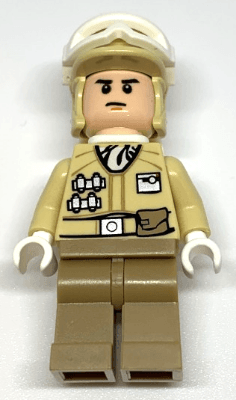 LEGO Hoth Rebel Trooper (Orange Chin Dimple) (sw0259) Star Wars Minifigure