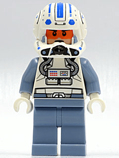 LEGO Clone Trooper Pilot Captain Jag (Phase 2) (sw0265) Star Wars Minifigure