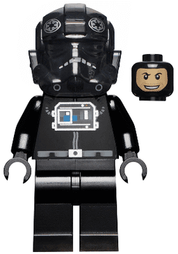 Imperial TIE Fighter Pilot - Black Head, Balaclava