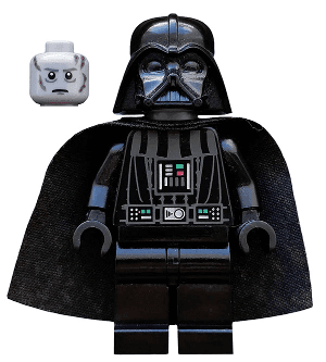 LEGO Darth Vader (White Pupils) (sw0277) Star Wars Minifigure