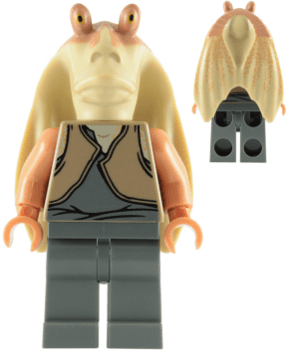 LEGO Jar Jar Binks (Printed Head) (sw0301) Star Wars Minifigure