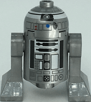 LEGO Astromech Droid R2-Q2 (Small Red Dots) (sw0303) Star Wars Minifigure