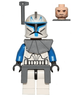 LEGO Clone Trooper Captain Rex 501st Legion (Phase 1) (sw0314) Star Wars Minifigure