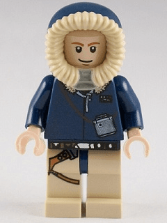 LEGO Han Solo Parka Hood with Tan Fur (sw0343) minifigure