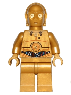 C-3PO - Colorful Wires Pattern