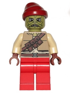 Kithaba (Klatooinian Skiff Guard) - Dark Tan Vest