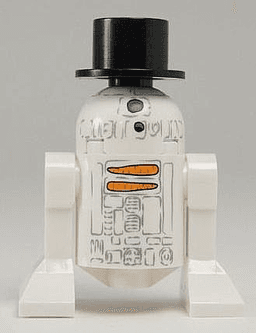 Astromech Droid, R2-D2, Snowman