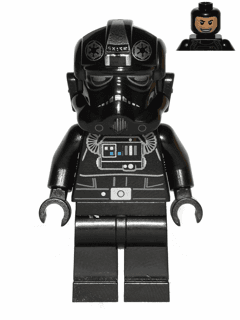 LEGO Imperial TIE Fighter / Bomber Pilot (sw0457) Star Wars Minifigure