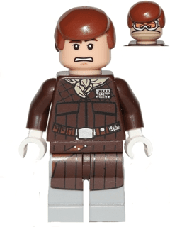 LEGO Han Solo (Hoth Snow Goggles and Tan Bandana) (sw0466) minifigure