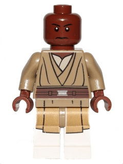 LEGO Mace Windu (White Legs) (sw0479) Star Wars Minifigure