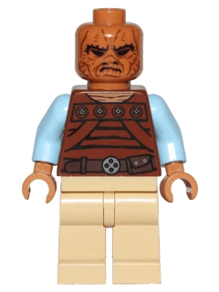 LEGO Weequay Skiff Guard (Pagetti Rook) (sw0487) minifigure