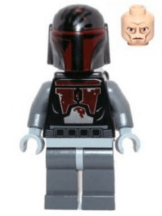 LEGO Mandalorian Super Commando (Head with High Brow Pattern) (sw0495) Star Wars Minifigure