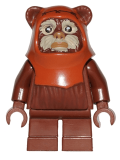 LEGO Wicket (Ewok) with Tan Face Paint Pattern (sw0513) Star Wars Minifigure