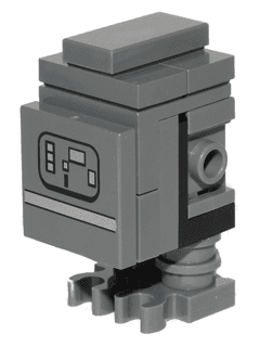 LEGO Gonk Droid (GNK Power Droid) Dark Bluish Gray (sw0562) minifigure