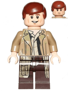 LEGO Han Solo (Endor Outfit) (sw0644) Star Wars Minifigure