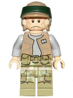 LEGO Endor Rebel Trooper 2 (Olive Green) (Commander Rex) (sw0646) Star Wars Minifigure