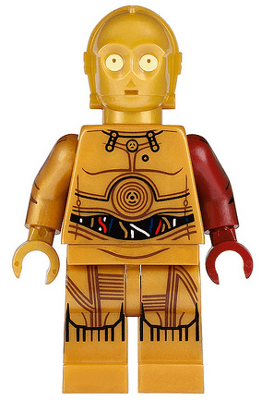 LEGO C-3PO (sw0653) Star Wars Minifigure