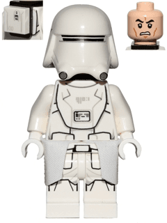LEGO First Order Snowtrooper with Kama (sw0657) Star Wars Minifigure
