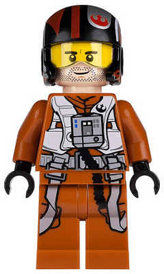 LEGO Poe Dameron (Pilot Jumpsuit) (sw0658) Star Wars Minifigure