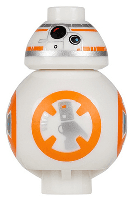 LEGO BB-8 (Small Photoreceptor and Small Black Circle) (sw0661) Star Wars Minifigure