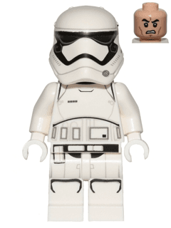 LEGO First Order Stormtrooper (Rounded Mouth Pattern) (sw0667) Star Wars Minifigure