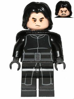 LEGO Kylo Ren (Hair) (sw0717) Star Wars Minifigure