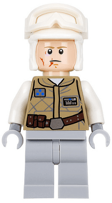 LEGO Luke Skywalker (Hoth Face with Scars) (sw0731) Star Wars Minifigure