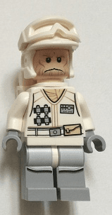 LEGO Hoth Rebel Trooper White Uniform (Tan Beard) (sw0734) Star Wars Minifigure