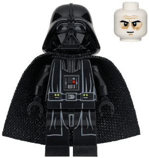 LEGO Darth Vader (White Head Rebels) (sw0744) Star Wars Minifigure