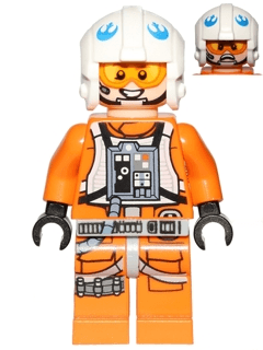 LEGO Rebel Pilot (sw0761) Star Wars Minifigure