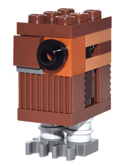 LEGO Gonk Droid (GNK Power Droid) Reddish Brown (sw0767) minifigure