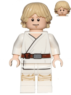LEGO Luke Skywalker (Tatooine Stern / Smile Face Print) (sw0778) Star Wars Minifigure