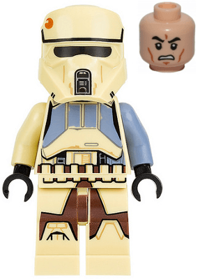 LEGO Scarif Stormtrooper (Shoretrooper) (Captain) (sw0787) Star Wars Minifigure