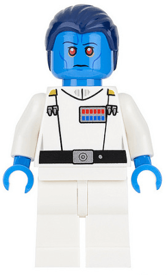 LEGO Grand Admiral Thrawn (sw0811) Star Wars Minifigure