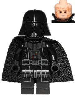 LEGO Darth Vader (Light Nougat Head Plain Arms) (sw0834) Star Wars Minifigure