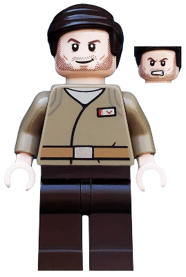 LEGO Resistance Officer (Major Brance) (sw0876) Star Wars Minifigure