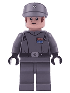LEGO Imperial Officer (Major / Colonel / Commodore) (sw0877) Star Wars Minifigure