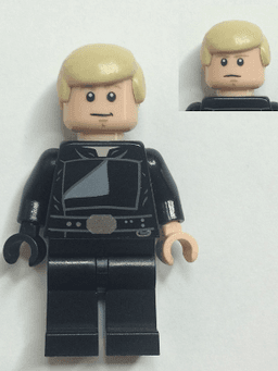 LEGO Luke Skywalker (Jedi Master Endor Tan Hair Stern / Smile) (sw0880a) minifigure